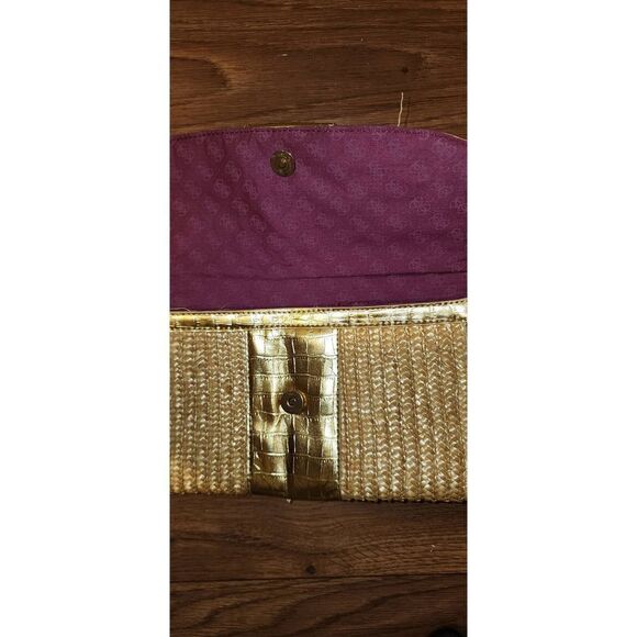 Guess Gold Clutch   - Picture 4 of 5